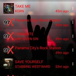 Wyyx-97X - Excellent new rock!