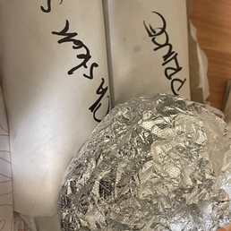 Two subs and a chicken sandwich Two subs and a chicken sandwich