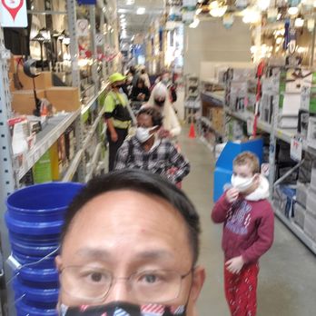 Lowe's Home Improvement - Can you see the back of the line? Goes as far as the eye can see... - Hardware Stores Near Me - Antioch, California