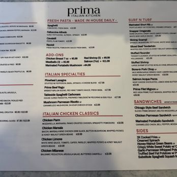Prima Italian Kitchen - Food Menu - Salad Near Me - Valrico, Florida Prima Italian Kitchen - Food Menu - Salad Near Me - Valrico, Florida