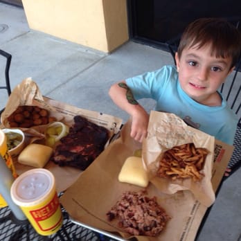 Dickey's Barbecue Pit - Rib plate and kids brisket plate. - Barbeque Near Me - Sacramento, California Dickey's Barbecue Pit - Rib plate and kids brisket plate. - Barbeque Near Me - Sacramento, California