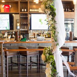 CS Events and Floral - Therapy Restaurant (downtown Vegas) wedding.