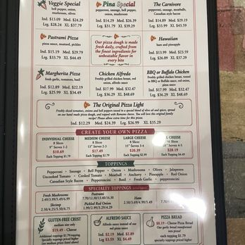 Pina Pizza House - New Menu 8/14/26 - Pizza Near Me - Downey, California Pina Pizza House - New Menu 8/14/26 - Pizza Near Me - Downey, California