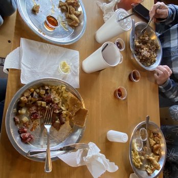White Paper BBQ - Farmers hash, hash and Brisket, and French toast. Also a Bloody Mary. - Barbeque Near Me - Loveland, Colorado White Paper BBQ - Farmers hash, hash and Brisket, and French toast. Also a Bloody Mary. - Barbeque Near Me - Loveland, Colorado