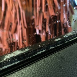 Shell - Soap residue all over the car still