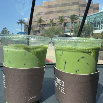Stereoscope - Matcha: ujigawa (left) / yorokobi (right) - Coffee Roasteries Near Me - Newport Beach, California Stereoscope - Matcha: ujigawa (left) / yorokobi (right) - Coffee Roasteries Near Me - Newport Beach, California