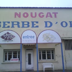 Gerbe d'Or, confiseur - La façade (qui ne paye pas de mine)