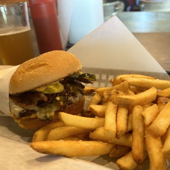 Killer Burger Oakway - Jose Mendoza and fries. - Burgers Near Me - Eugene, Oregon Killer Burger Oakway - Jose Mendoza and fries. - Burgers Near Me - Eugene, Oregon