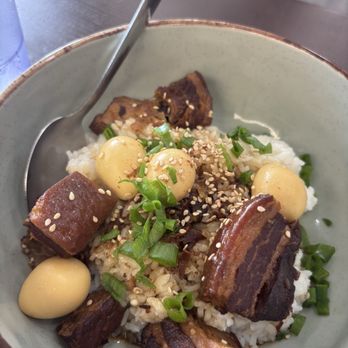 Dumpling Factory - Pork bell, quail eggs and rice - Chinese Near Me - Honolulu, Hawaii