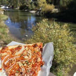 Front Street Station - Spicy Thai Chicken Pizza