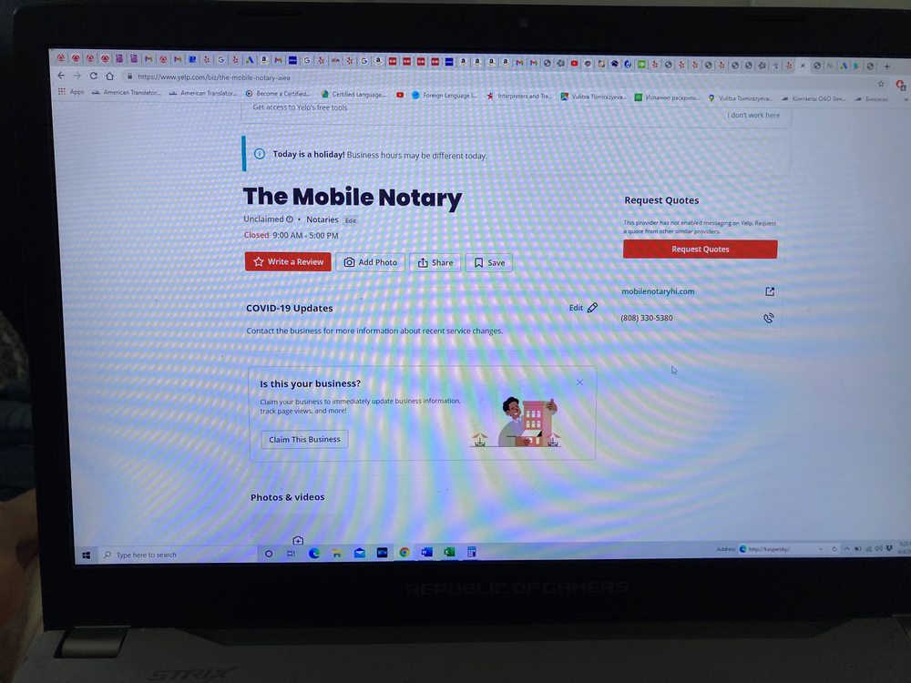 THE MOBILE NOTARY Updated April 2024 Honolulu, Hawaii Notaries