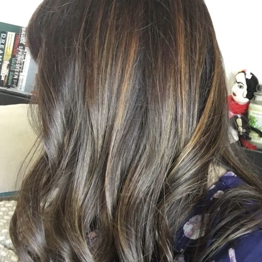 Mandi & Co. Salon - One of my lovely lightening sessions through the years, by Mandi. I'm in awe by the attention to detail she uses. - Hair Stylists Near Me - Downey, California