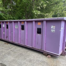 Audrey Moore RECenter - 4/26/26 Purple Monster aka county glass recycling bin