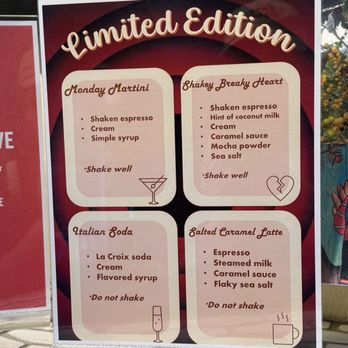 Allegro Coffee - Seasonal menu - Coffee & Tea Near Me - Thornton, Colorado
