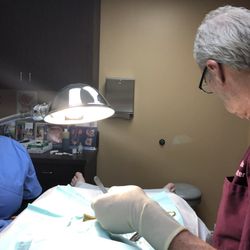 Frydman Howard, MD - Was going to do a live Yelp during procedure, but just had fun with the staff instead