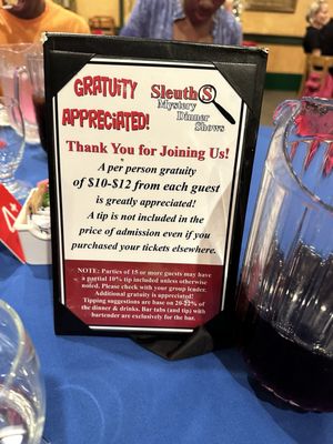 Sleuths Mystery Dinner Shows by null