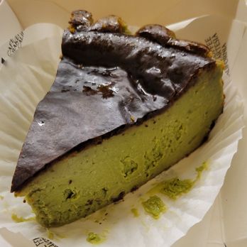 Cafe Fever - Matcha Basque Cheesecake - Bakeries Near Me - Artesia, California