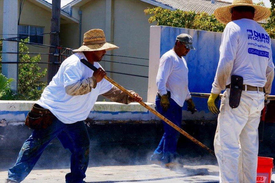 Slide of Chase Roofing