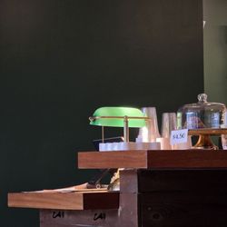 The Biblio Pub - The ordering and paying counter.
