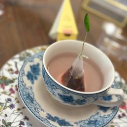 The Cobblestone Cottage - Tea served at Cobblestone Cottage.