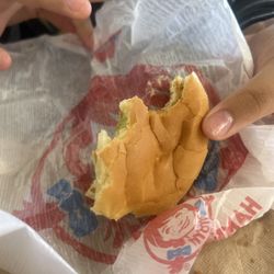 Wendy's - The burger that was bit by the worker