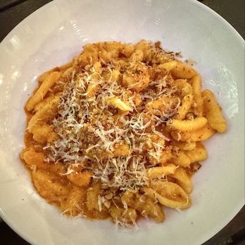 Lost Letter - Cavatelli, rock shrimp, crab fra diavolo, pangrattato, parmesan - Italian Near Me - Richmond, Virginia Lost Letter - Cavatelli, rock shrimp, crab fra diavolo, pangrattato, parmesan - Italian Near Me - Richmond, Virginia