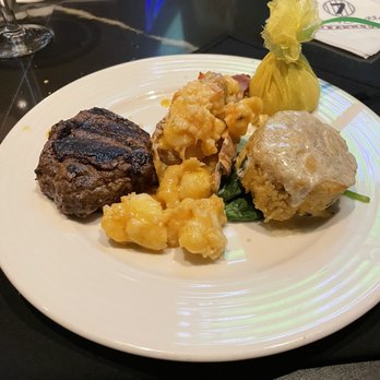 Kirby's Steakhouse - Filet , lobster and crab cake - Steakhouses Near Me - Thackerville, Oklahoma Kirby's Steakhouse - Filet , lobster and crab cake - Steakhouses Near Me - Thackerville, Oklahoma