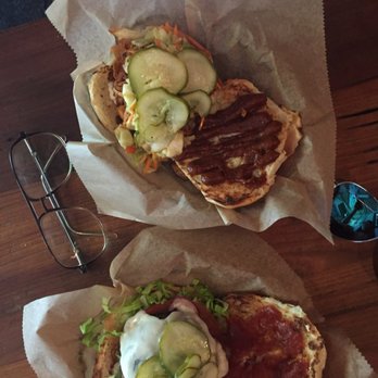 Toad Style - BBQ pulled pork and cheeseburger - Vegan Near Me - Brooklyn, New York Toad Style - BBQ pulled pork and cheeseburger - Vegan Near Me - Brooklyn, New York