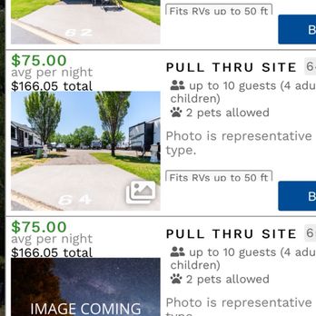 Horn Rapids Rv Resort - Photo previews of RV spots - Convenience Stores Near Me - Richland, Washington