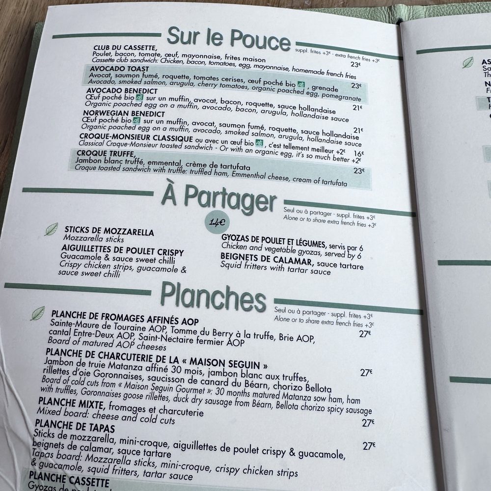 Café Cassette - Breakfast & Brunch Near Me - Paris, 75 Café Cassette - Breakfast & Brunch Near Me - Paris, 75