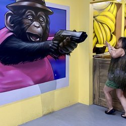 Museum Of Illusions - Miami - 02.19.23 "Step away from the bananas!"