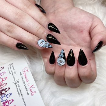 Famous Nails - #3d flowers - Nail Salons Near Me - Corpus Christi, Texas
