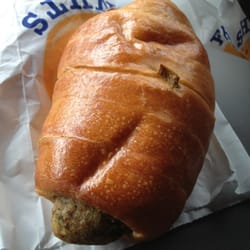 Donald's Donuts - Boudin kolaches. Boudin brought in from Louisiana