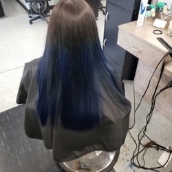 Blu Hairon Salon - Blue Ombre