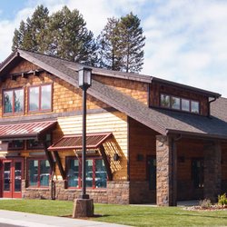 Cascara Vacation Rentals - The Village in Sunriver where our office is located along with dining, shopping,and entertainment.