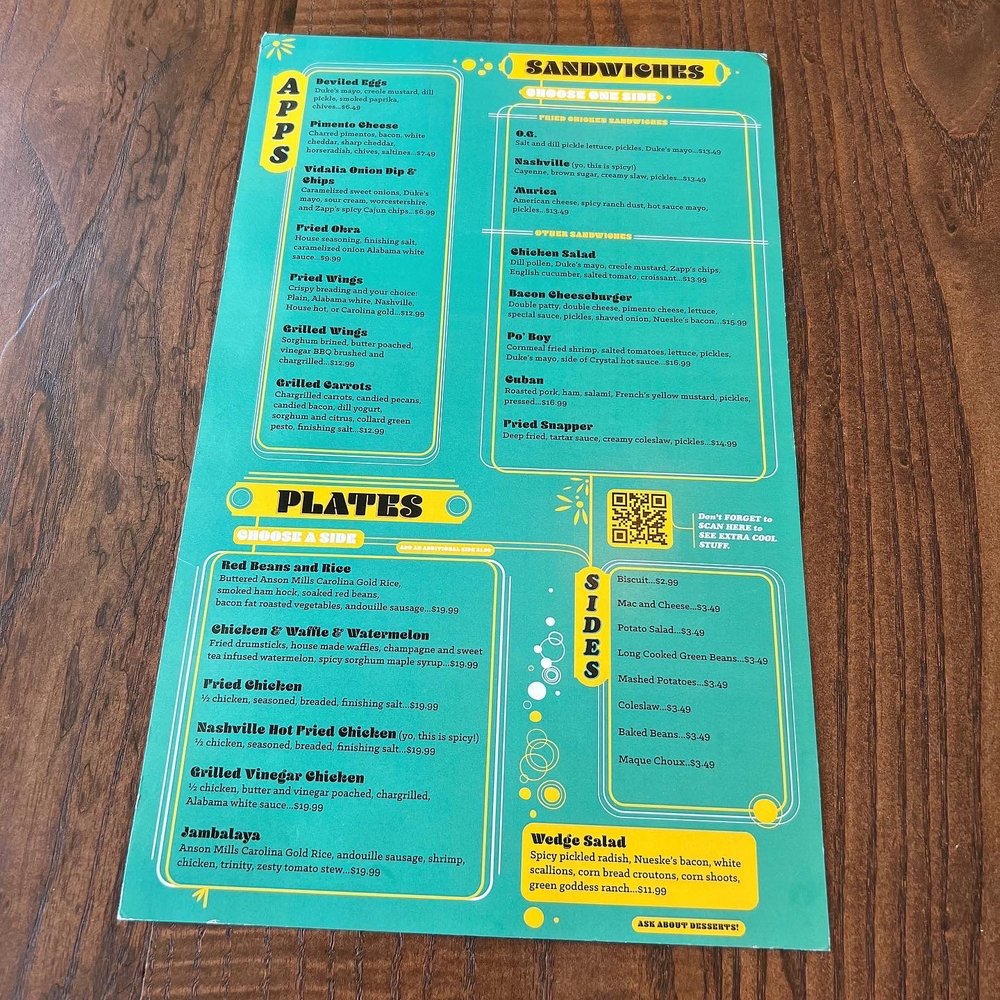 Fatbird - Menu Sept 2022 - Southern Near Me - South Bend, Indiana Fatbird - Menu Sept 2022 - Southern Near Me - South Bend, Indiana