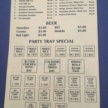 Pho Enjoy - Menu. Drinks and Party Trays 7/2021. Prices higher than posted on wall when we visited - Vietnamese Near Me - San Jose, California Pho Enjoy - Menu. Drinks and Party Trays 7/2021. Prices higher than posted on wall when we visited - Vietnamese Near Me - San Jose, California