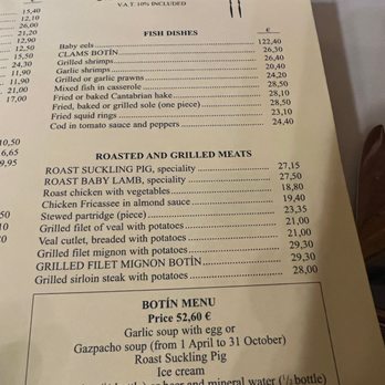 Botín - Spanish Near Me - Madrid, M