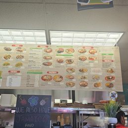 Menu/front