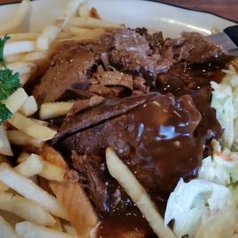 Anna Miller's - Roast Beef Hot Sandwich w/ my choice of coleslaw - Bakeries Near Me - Aiea, Hawaii