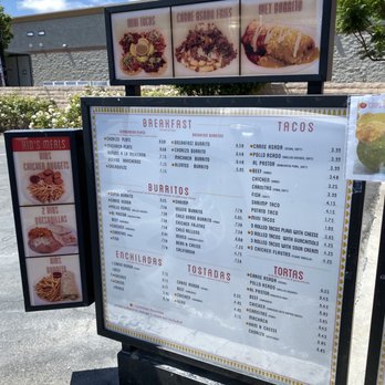 Sabrosada - Drive thru menu board 2 of 2 - Tacos Near Me - Fountain Valley, California Sabrosada - Drive thru menu board 2 of 2 - Tacos Near Me - Fountain Valley, California