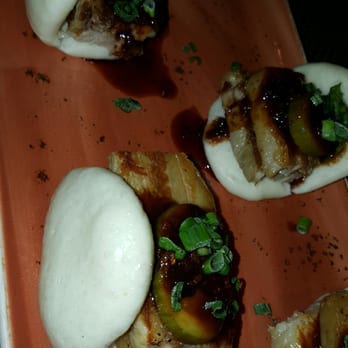 AnQi Bistro - Roasted Pork Belly Bao Bun - Asian Fusion Near Me - Costa Mesa, California AnQi Bistro - Roasted Pork Belly Bao Bun - Asian Fusion Near Me - Costa Mesa, California