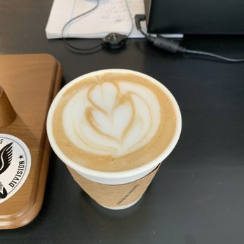 Clockface Coffee - Such cute latte art! - Coffee & Tea Near Me - Brooklyn, New York