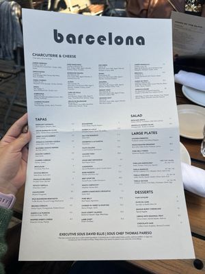 Menu photo 8 Barcelona Wine Bar Raleigh, NC