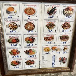 Menu Menu
