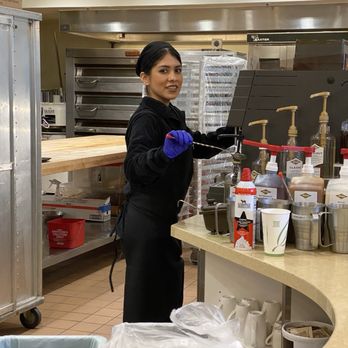 Oracle Cafe 300 - Barista at the helm - Coffee & Tea Near Me - Redwood City, California