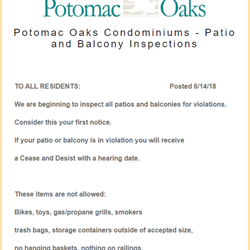 Potomac Oaks Condominium