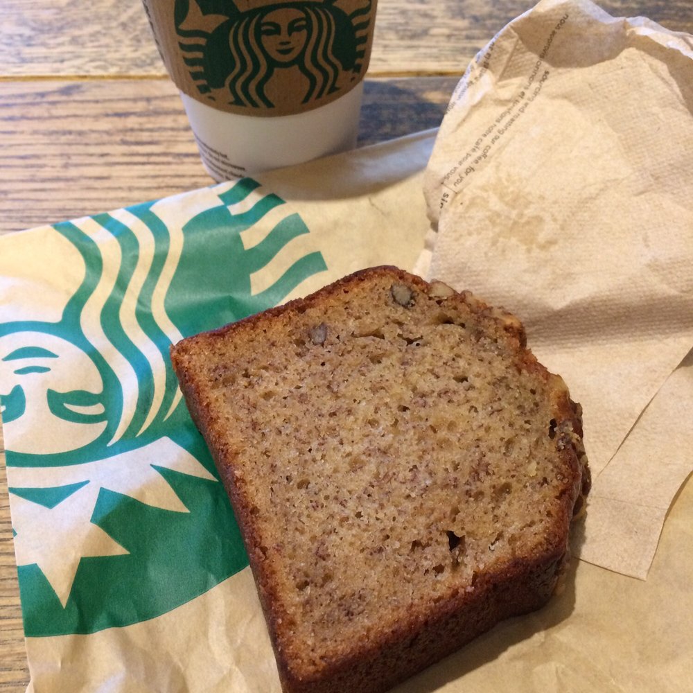Starbucks - Banana loaf and coffee - Coffee & Tea Near Me - New Westminster, British Columbia Starbucks - Banana loaf and coffee - Coffee & Tea Near Me - New Westminster, British Columbia