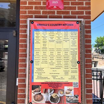 Arnold's Country Kitchen - Weekly menu + Michelin signage - Southern Near Me - Nashville, Tennessee
