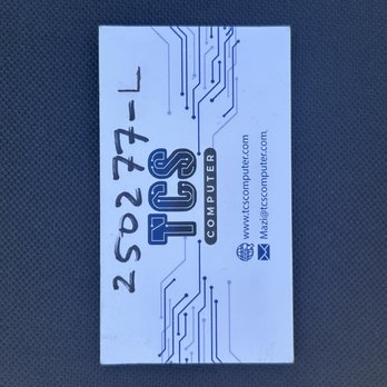 TCS Computer - TCS service card - IT Services & Computer Repair Near Me - Springfield, Virginia TCS Computer - TCS service card - IT Services & Computer Repair Near Me - Springfield, Virginia